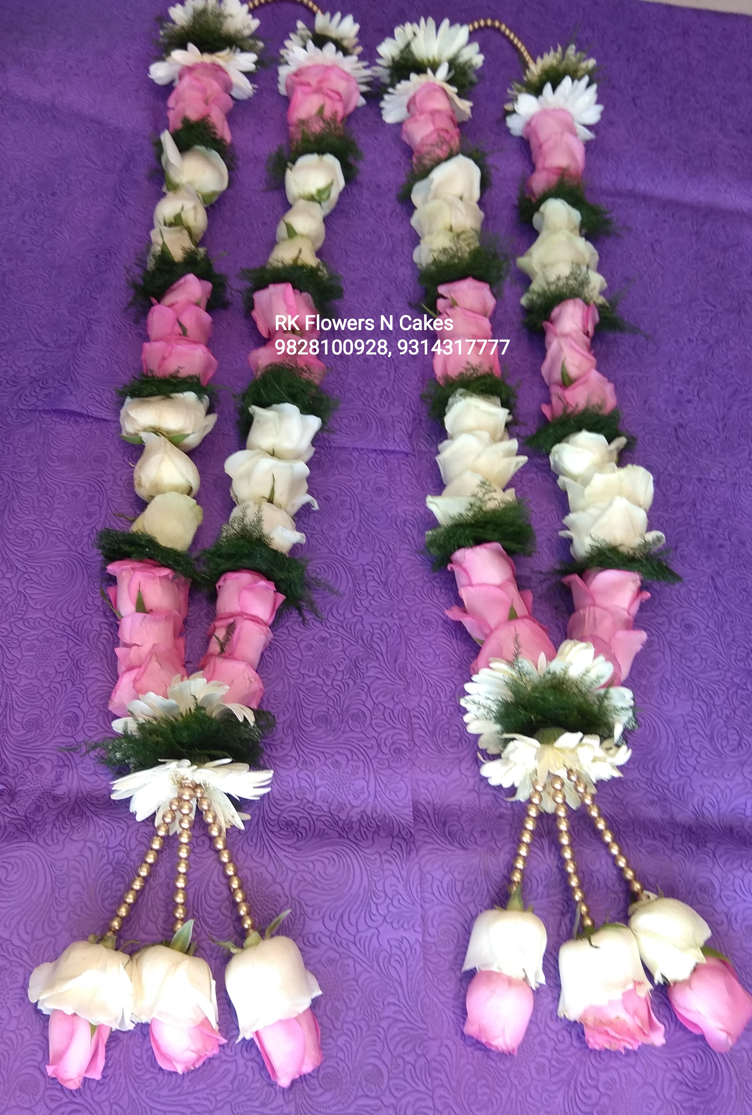 Wedding Mix Rose Mala